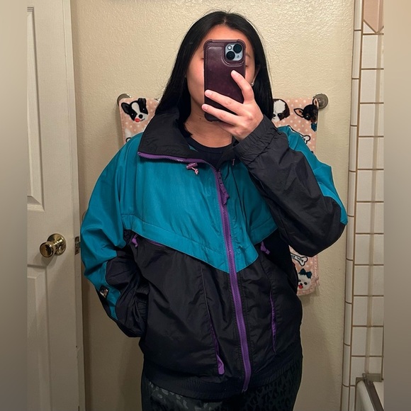 Vintage Y2K Sierra Designs Windbreaker Snow Winter Jacket - M - Picture 8 of 8